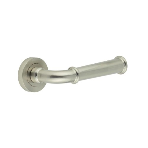 CLASSIC LEVER HANDLE ON ROUND ROSE