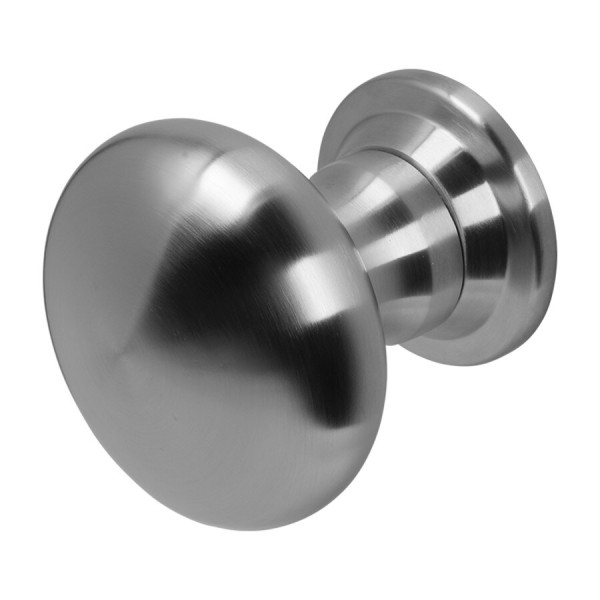 ROUND CENTRE DOOR KNOB NARROW ROSE (GRADE 316)