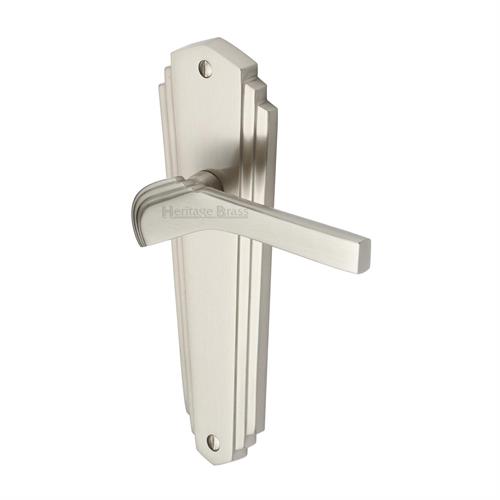 WALDORF LEVER HANDLE ON BACKPLATE