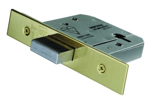 EUROSPEC 5 LEVER BRITISH STANDARD RATED MORTICE DEADLOCK - FD30/60 FIRE RATED