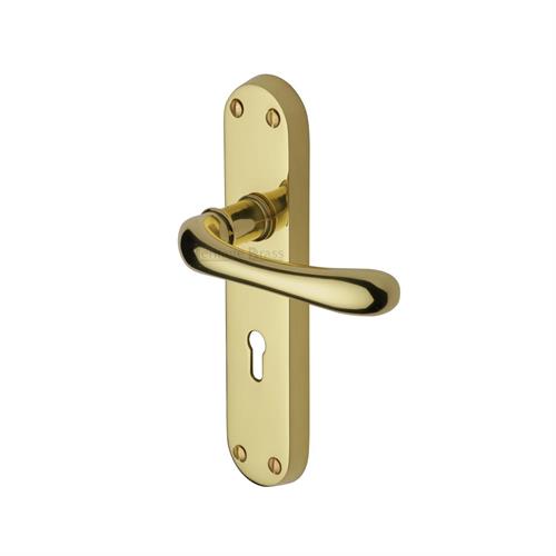 LUNA LEVER HANDLE  ON BACKPLATE