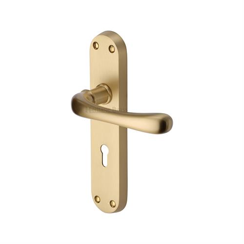 LUNA LEVER HANDLE  ON BACKPLATE