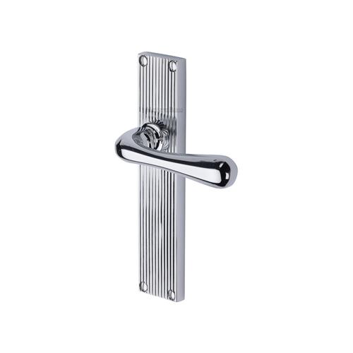 CHARLBURY LEVER HANDLE ON REEDED BACKPLATE