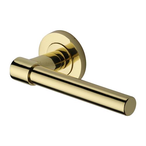 PHEONIX LEVER HANDLE ON ROUND ROSE