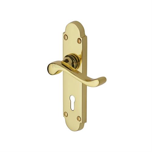 SAVOY LEVER HANDLE ON BACKPLATE