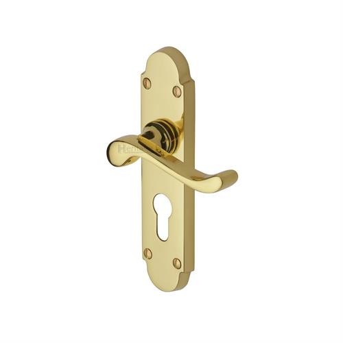 SAVOY LEVER HANDLE ON BACKPLATE