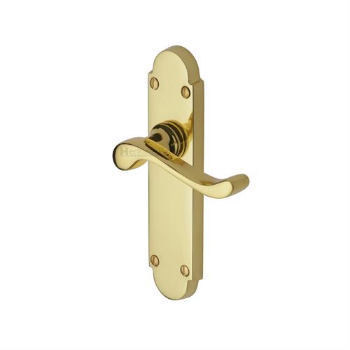 SAVOY LEVER HANDLE ON BACKPLATE