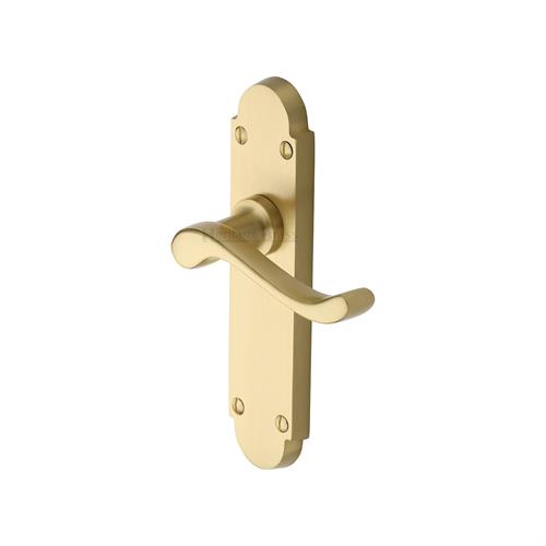 SAVOY LEVER HANDLE ON BACKPLATE