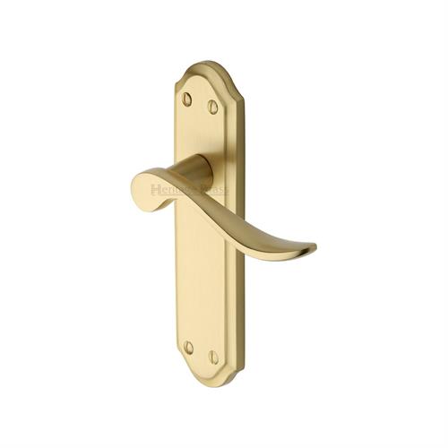 SANDOWN LEVER HANDLE ON BACKPLATE