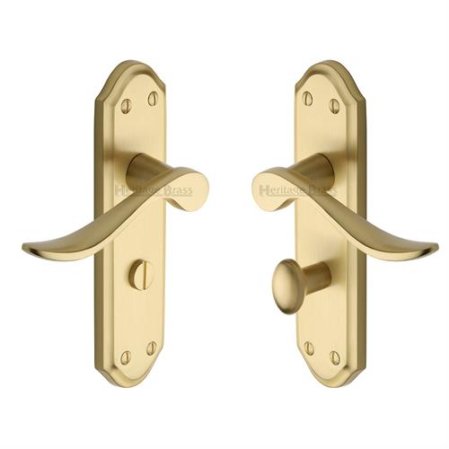 SANDOWN LEVER HANDLE ON BACKPLATE