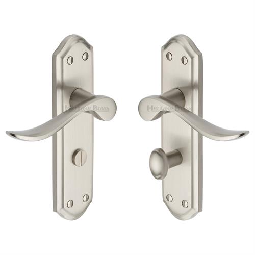 SANDOWN LEVER HANDLE ON BACKPLATE