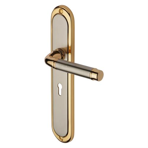 SATURN LEVER HANDLE ON LONG BACKPLATE