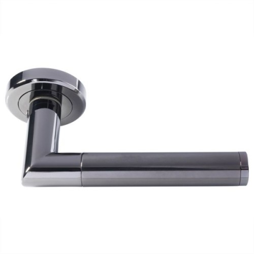 TREND LEVER HANDLE ON ROUND ROSE