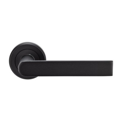 EDGE LEVER HANDLE ON ROUND ROSE