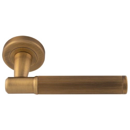 IMAGE LINES LEVER HANDLE ON ROUND ROSE