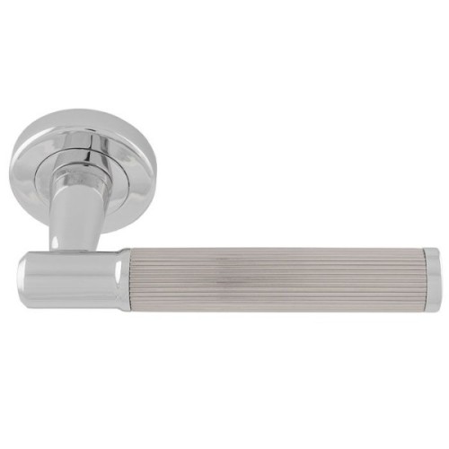 IMAGE LINES LEVER HANDLE ON ROUND ROSE