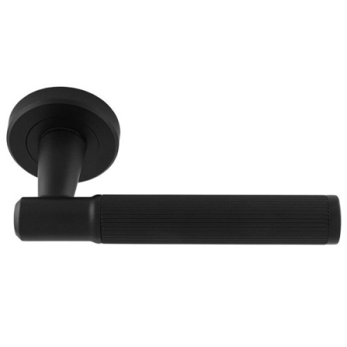 IMAGE LINES LEVER HANDLE ON ROUND ROSE