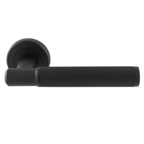 IMAGE LINES LEVER HANDLE ON ROUND ROSE