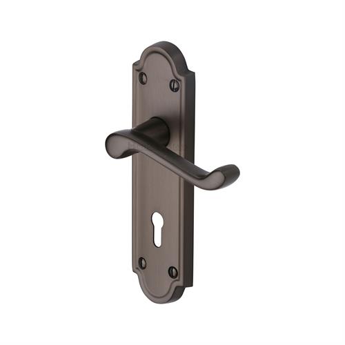 MERIDIAN LEVER HANDLE ON BACKPLATE