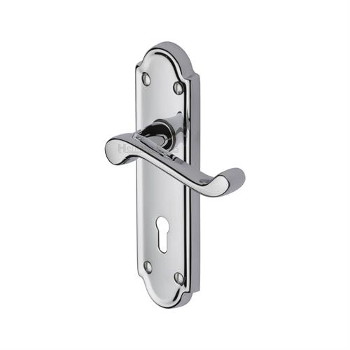 MERIDIAN LEVER HANDLE ON BACKPLATE