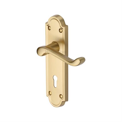 MERIDIAN LEVER HANDLE ON BACKPLATE