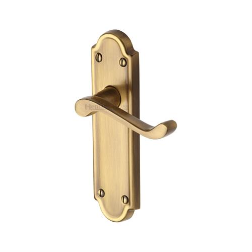 MERIDIAN LEVER HANDLE ON BACKPLATE