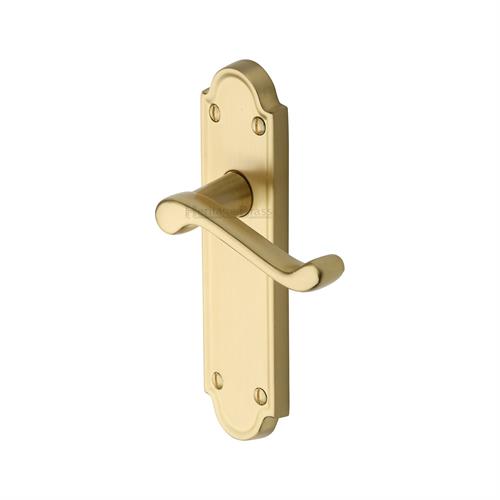 MERIDIAN LEVER HANDLE ON BACKPLATE