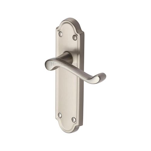 MERIDIAN LEVER HANDLE ON BACKPLATE