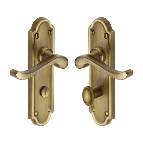 MERIDIAN LEVER HANDLE ON BACKPLATE