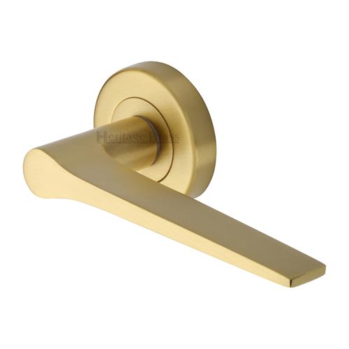 GIO LEVER HANDLE ON ROUND ROSE