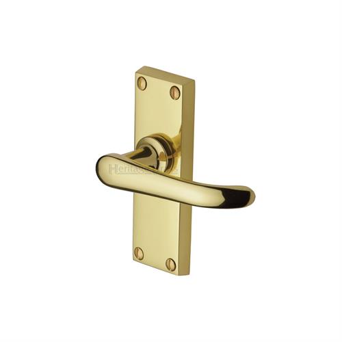 WINDSOR LEVER HANDLE ON BACKPLATE