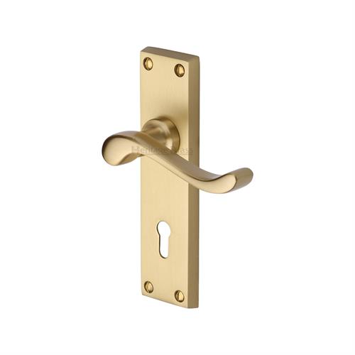 BEDFORD LEVER HANDLE ON BACKPLATE