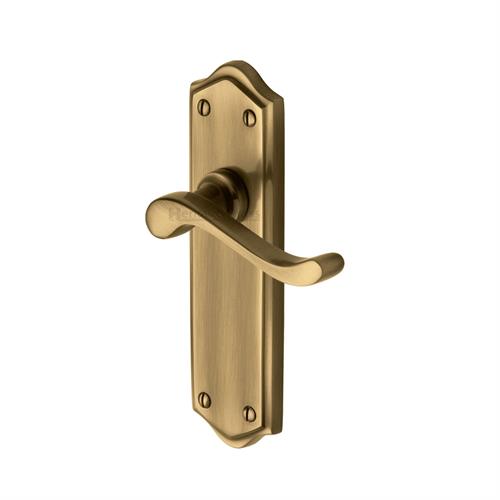 BUCKINGHAM LEVER HANDLE ON BACKPLATE