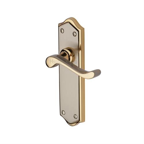 BUCKINGHAM LEVER HANDLE ON BACKPLATE