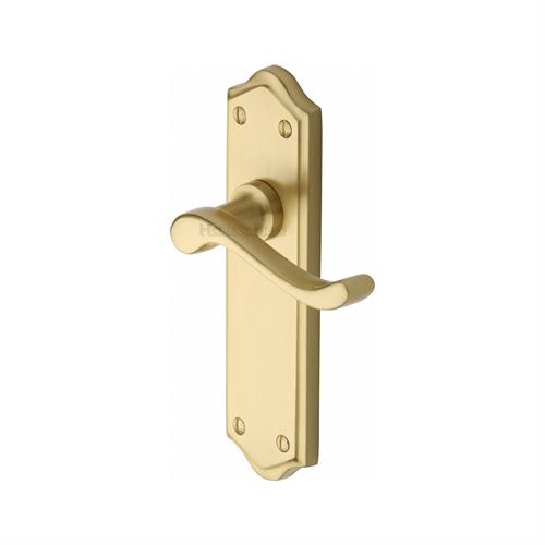 BUCKINGHAM LEVER HANDLE ON BACKPLATE