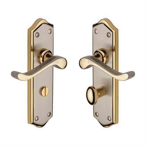 BUCKINGHAM LEVER HANDLE ON BACKPLATE