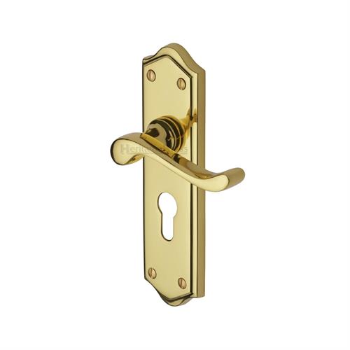 BUCKINGHAM LEVER HANDLE ON BACKPLATE