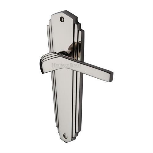 WALDORF LEVER HANDLE ON BACKPLATE