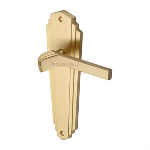 WALDORF LEVER HANDLE ON BACKPLATE