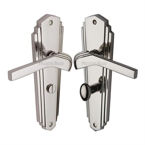 WALDORF LEVER HANDLE ON BACKPLATE