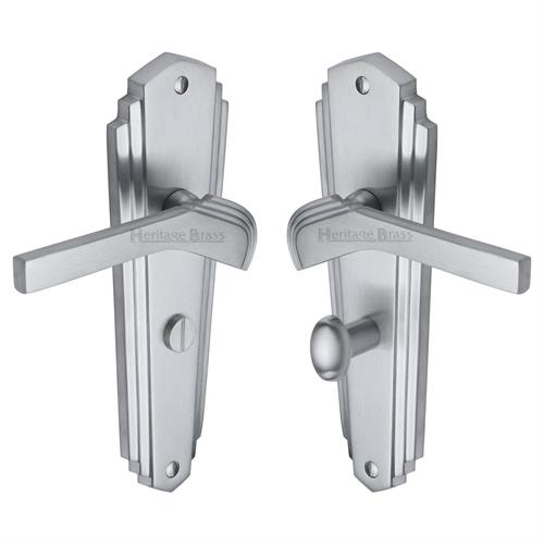 WALDORF LEVER HANDLE ON BACKPLATE