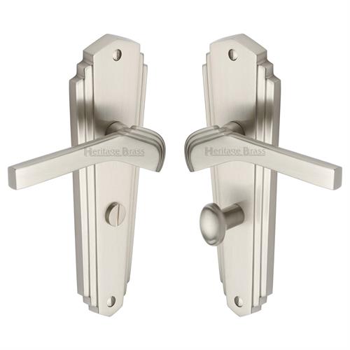 WALDORF LEVER HANDLE ON BACKPLATE