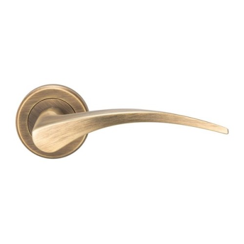 OLIVIER LEVER HANDLE ON ROUND ROSE