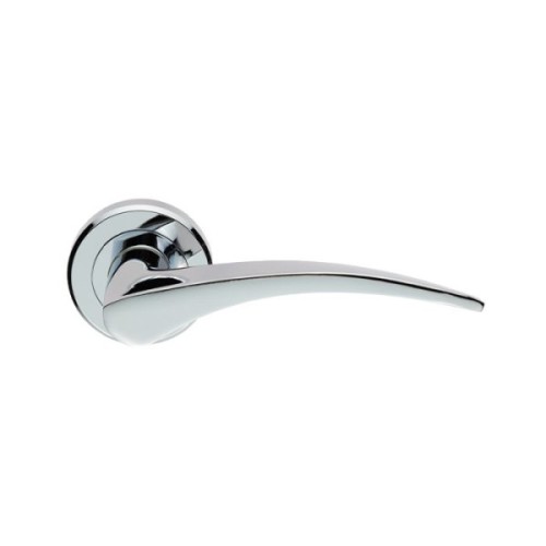 OLIVIER LEVER HANDLE ON ROUND ROSE