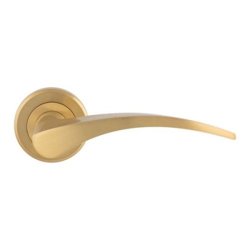 OLIVIER LEVER HANDLE ON ROUND ROSE