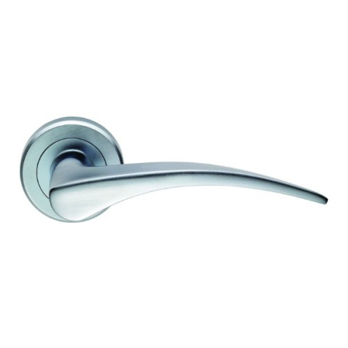 OLIVIER LEVER HANDLE ON ROUND ROSE