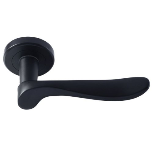 VERDUN LEVER HANDLE ON ROUND ROSE