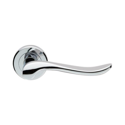 VERDUN LEVER HANDLE ON ROUND ROSE