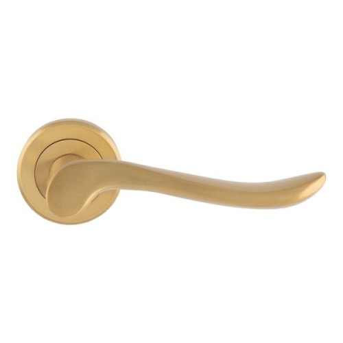 VERDUN LEVER HANDLE ON ROUND ROSE