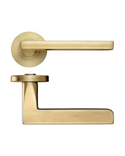 VENICE LEVER HANDLE ON ROUND ROSE